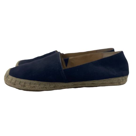 Banana Republic Navy Blue Suede Spadrilles 8.5us - Picture 2 of 6